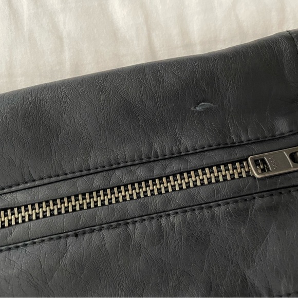 We the Free Vegan Leather Oversized Moto Jacket - Picture 2 of 5